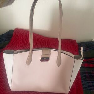 Kate Spade Pink White Shoulder Bag